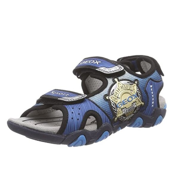 Geox Blue Kids Sandals - Picture 1 of 3